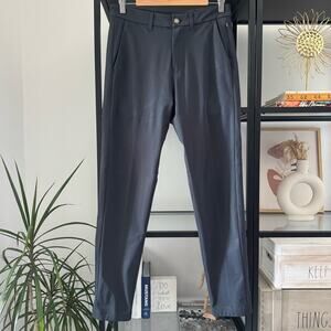 Lululemon Commission Pant Slim *Warpstreme 29" Charcoal Grey Chino Men’s Size 28